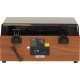 Denver MRD-52 retro stereo system with light wood turntable
