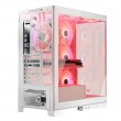 Modecom Volcano SPACE APEX ARGB MIDI Midi Tower White