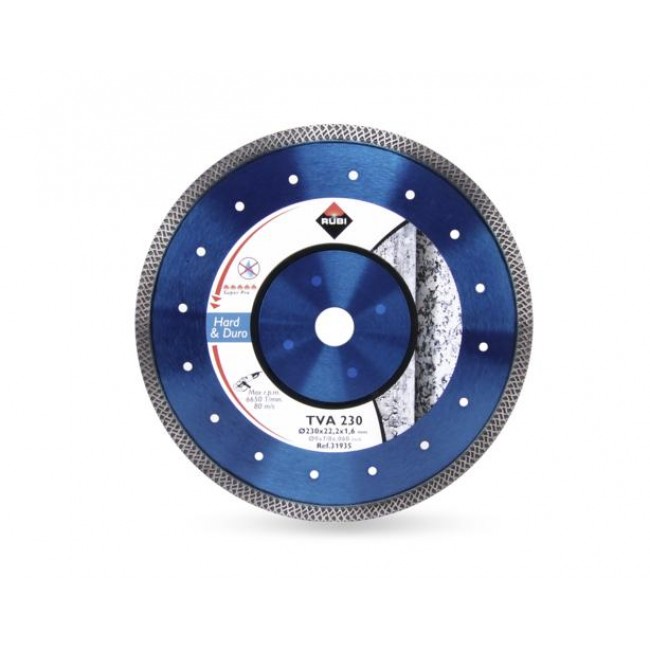 RUBI DIAMOND BLADE TVA 125 x 22,2mm SUPERPRO