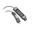 POLY DA85 USB to QD Black Adapter TAA