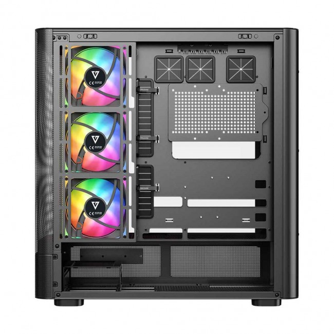 MODECOM Volcano Volcano AQ300 ARGB Midi Black