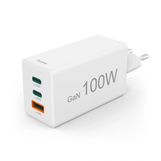 Hama 00201997 mobile device charger Laptop, Smartphone, Tablet White AC Fast charging Indoor