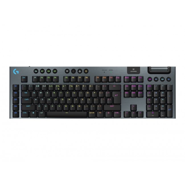 Logitech G G915 X Lightspeed keyboard Gaming USB + RF Wireless + Bluetooth QWERTY US International Black
