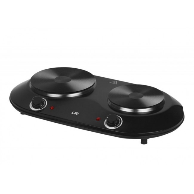 LIN LE-25P2N 2500 watt two-burner electric stove LIN LE-25P2N 2500 watt two-burner electric stove