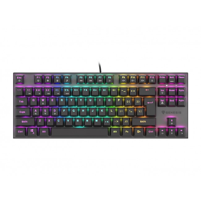 GENESIS Thor 303 TKL keyboard Gaming USB QWERTY Spanish Black