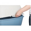 ROTHO Bailey Hooded litter box Blue, White