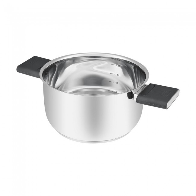 Resto Kitchenware Anser 2.5 L Round Black, Stainless steel Resto Kitchenware Anser 2.5 L Round Black, Stainless steel