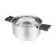 Resto Kitchenware Anser 2.5 L Round Black, Stainless steel Resto Kitchenware Anser 2.5 L Round Black, Stainless steel