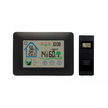 Denver WS-520 weather station with outdoor sensor black