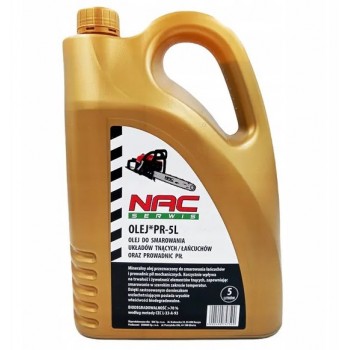 NAC BAR AND CHAIN OIL 5L GOLD