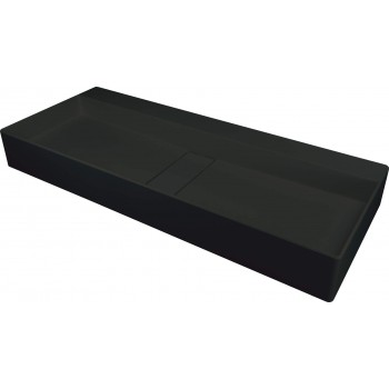 Granite countertop sink with cover