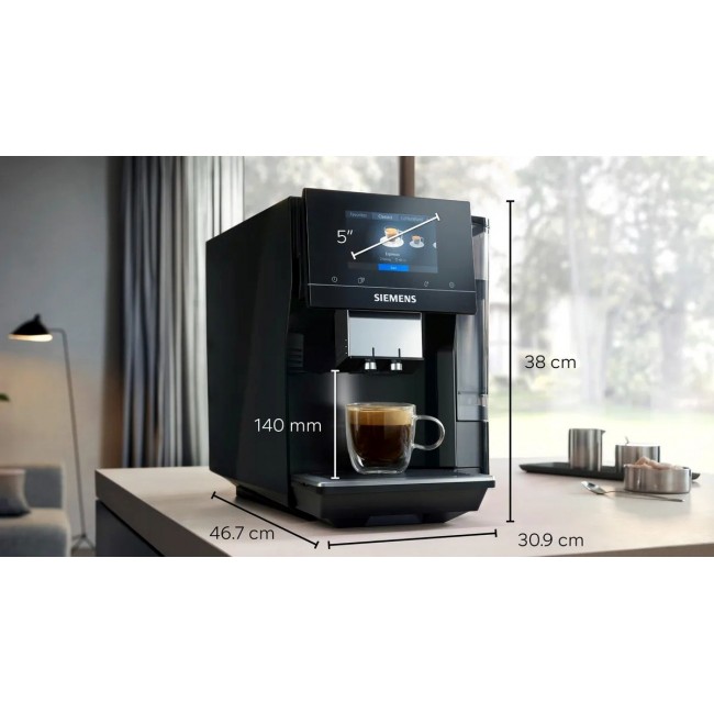 Siemens EQ700 TP713R09 Espresso machine 2.4 l Black