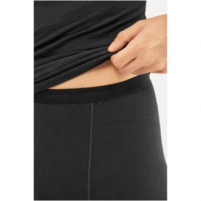 VIKING Gasher Man Set Merino men's underwear, size M, black VIKING Gasher Man Set Merino men's underwear, size M, black