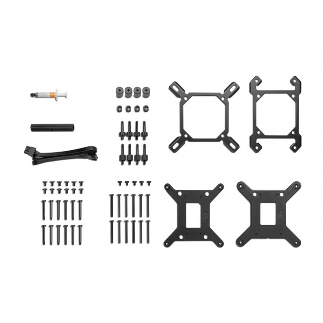 EK Water Blocks EK-Nucleus AIO CR360 Dark Komplett-Wasserk hlung - Schwarz