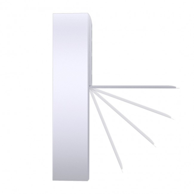 GreenBlue wireless weather station, IN/OUT temperature, clock, C/ F selectable, range up to 60 m, GB162