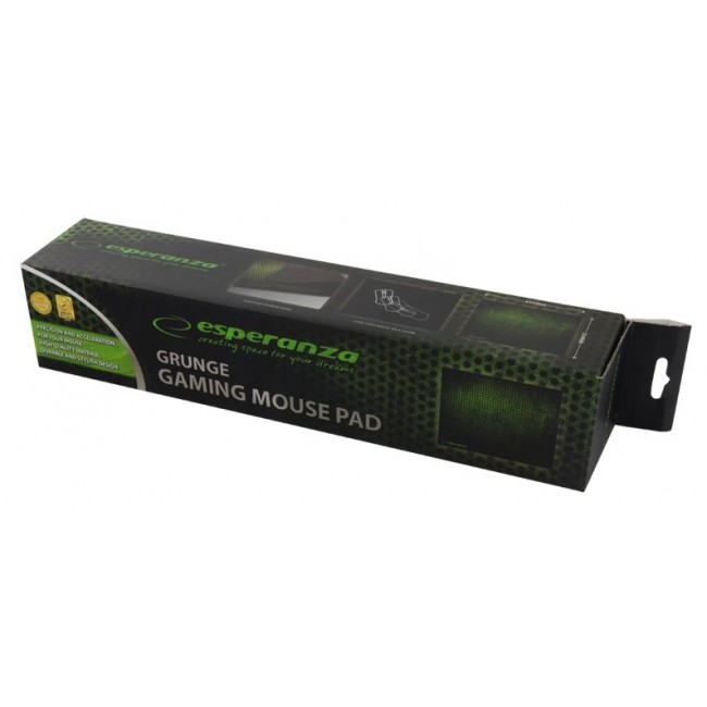Esperanza EA146G Black,Green Gaming mouse pad