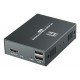 LevelOne HVE-8111 AV extender AV transmitter & receiver Black