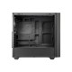 Chieftec Midi Tower GS-03B-BLK-OP, Schwarz Black