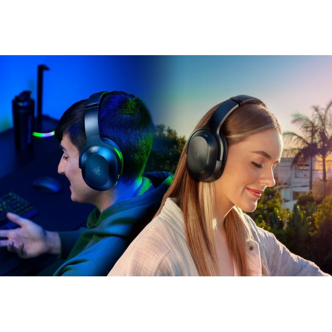 Razer Barracuda Pro Headset Wired & Wireless Head-band Gaming USB Type-C Bluetooth Black