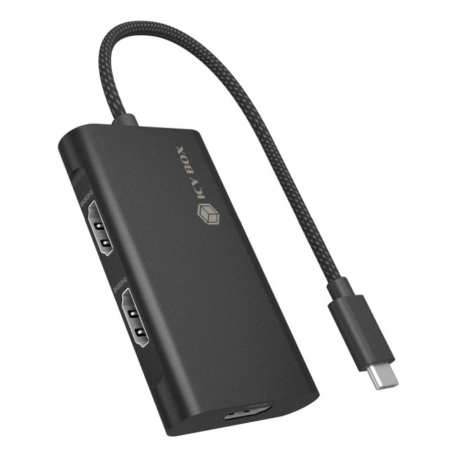 ICY BOX Adapter USB Type-C to 3x HDMI ICY BOX Adapter USB Type-C to 3x HDMI