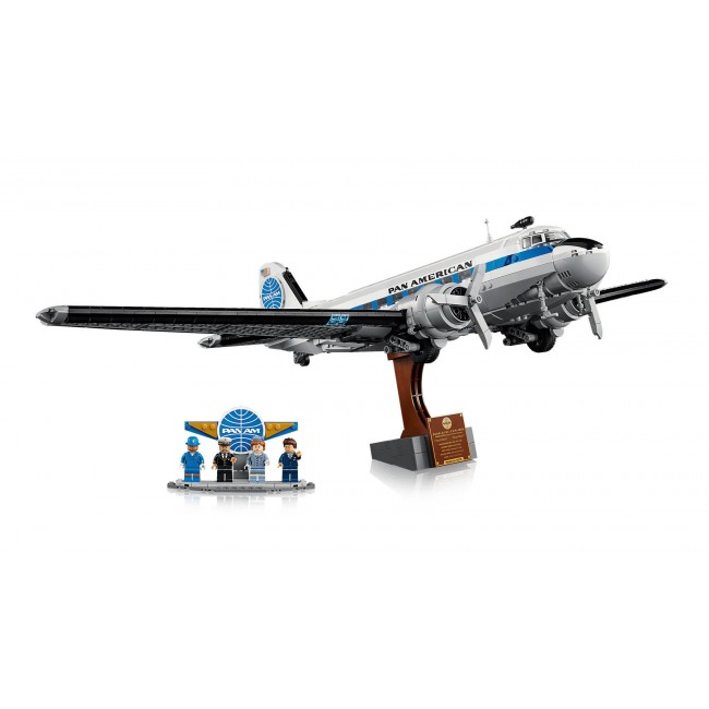 LEGO ICONS 11378 Douglas DC-3 PAN AM Airliner