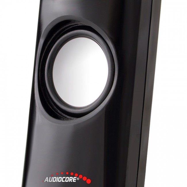 Audiocore AC860 loudspeaker 2-way 4 W Black Wired