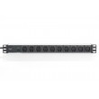 Digitus Socket strip with aluminum profile, 10-way, 2 m supply cable IEC C14 plug Digitus Socket strip with aluminum profile, 10-way, 2 m supply cable IEC C14 plug