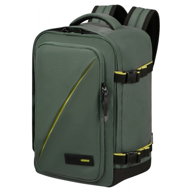 American Tourister Take2cabin S backpack Casual backpack Green Recycled polyethylene terephthalate (rPET)
