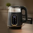 Adler D 1305 BG electric kettle 1.7 L 2200 W Black, Transparent, Gold Adler D 1305 BG electric kettle 1.7 L 2200 W Black, Transparent, Gold