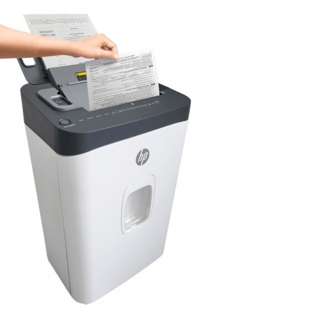 HP OneShred Auto 200CC paper shredder Cross shredding 63 dB 22 cm White HP OneShred Auto 200CC paper shredder Cross shredding 63 dB 22 cm White