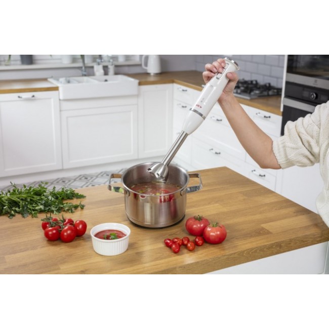 MPM MBL-43 hand blender set, 500 ml jug with stainless steel blade, stainless steel blending attachment, Power: 600W