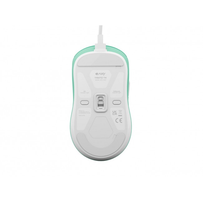 FURY Tanto T4 gaming mouse 12000 dpi RGB wired mint FURY Tanto T4 gaming mouse 12000 dpi RGB wired mint