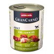 ANIMONDA GranCarno Adult Beef, rabbit and herbs - wet dog food - 800g ANIMONDA GranCarno Adult Beef, rabbit and herbs - wet dog food - 800g