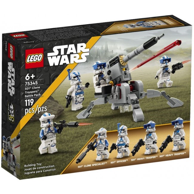 LEGO STAR WARS 75345 501ST CLONE TROOPERS BATTLE PACK