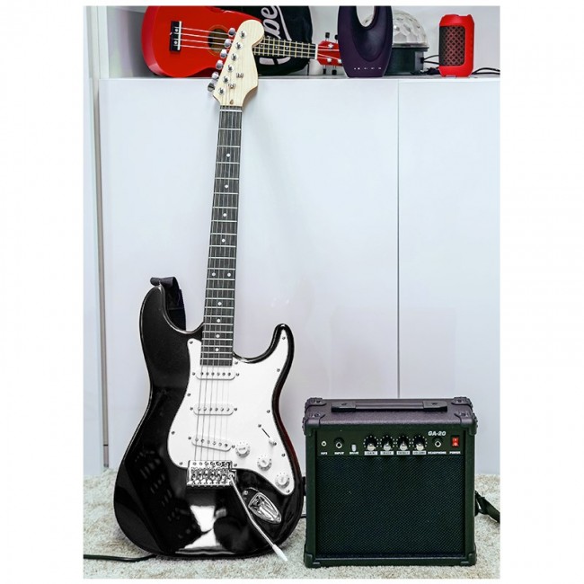 NN EG SET BK guitar set electric guitar NN EG SET BK guitar set electric guitar