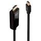Lindy 3m Mini DisplayPort to HDMI 10.2G Cable Lindy 3m Mini DisplayPort to HDMI 10.2G Cable