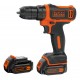 Black & Decker BDCDD12KB-QW drill Keyless Black, Orange Black & Decker BDCDD12KB-QW drill Keyless Black, Orange