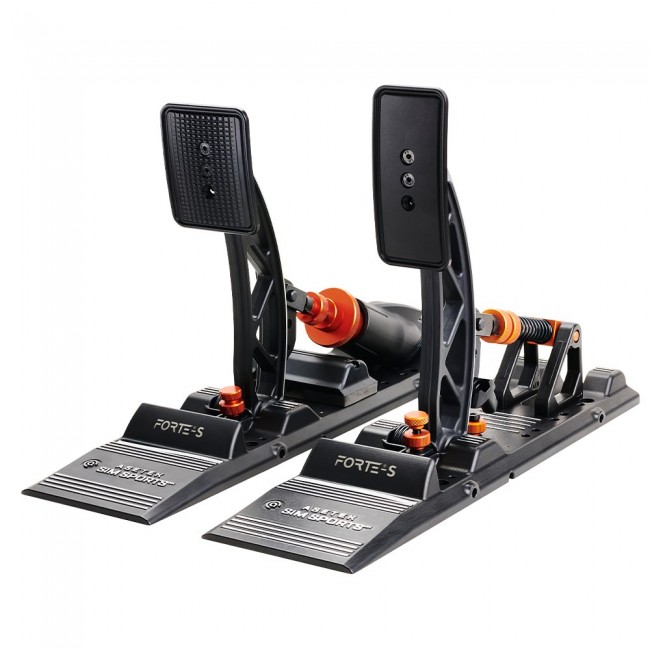 Asetek SimSports Forte S Sim Racing Throttle & Brake Pedal Asetek SimSports Forte S Sim Racing Throttle & Brake Pedal