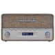 Denver DAB-36LW radio Portable Digital Brown, White