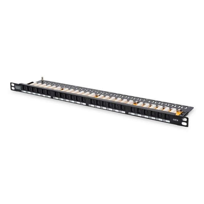 Digitus CAT 6, Class E High Density Patch Panel, unshielded Digitus CAT 6, Class E High Density Patch Panel, unshielded