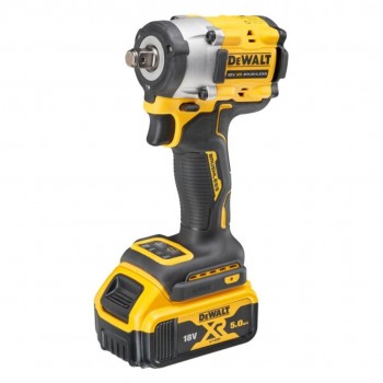 DeWALT 1/2 in 18V, 5Ah Impact Wrench, Euro Plug