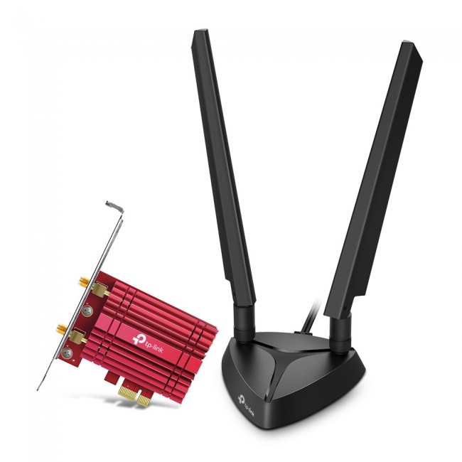 TP-Link AXE5400 Wi-Fi 6E Bluetooth 5.2 PCIe Adapter TP-Link AXE5400 Wi-Fi 6E Bluetooth 5.2 PCIe Adapter