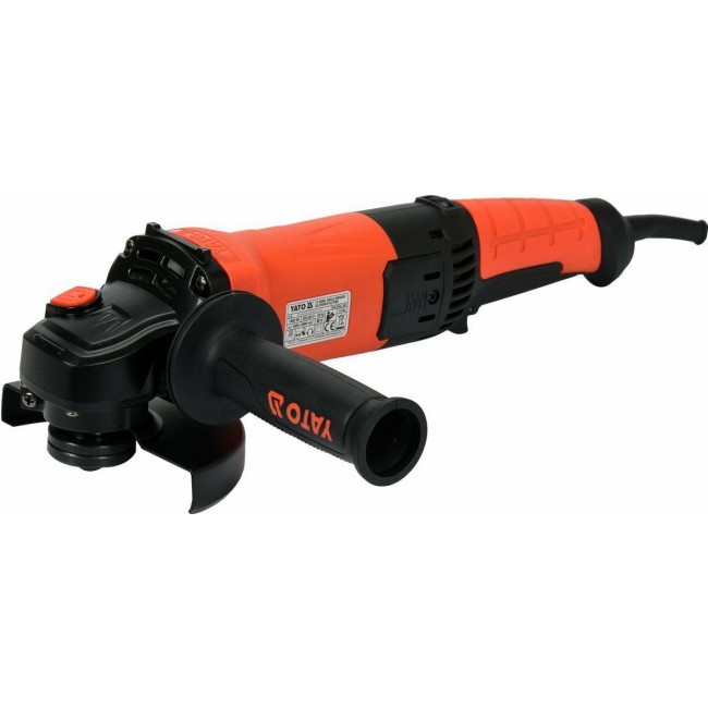 YATO ANGLE GRINDER 125mm 1400W SPEED CONTROL / REAR HANDLE YATO ANGLE GRINDER 125mm 1400W SPEED CONTROL / REAR HANDLE