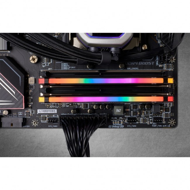 Corsair Vengeance RGB Pro CMW32GX4M2A2666C16 memory module 32 GB 2 x 16 GB DDR4 Corsair Vengeance RGB Pro CMW32GX4M2A2666C16 memory module 32 GB 2 x 16 GB DDR4