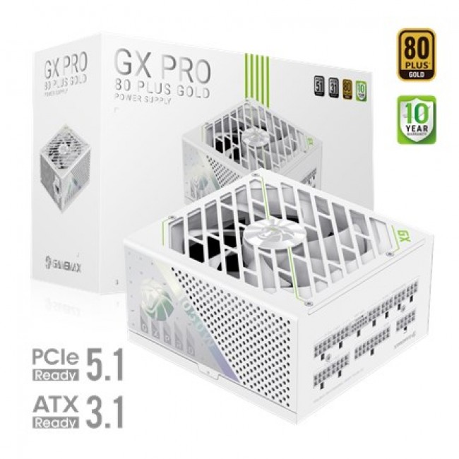 Gamemax PSU | GX PRO 1050G WH | 1050 W | Gold | White | Full Modular Gamemax PSU | GX PRO 1050G WH | 1050 W | Gold | White | Full Modular