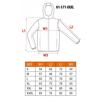 NEO tools 81-571-XXXL work clothing Jacket