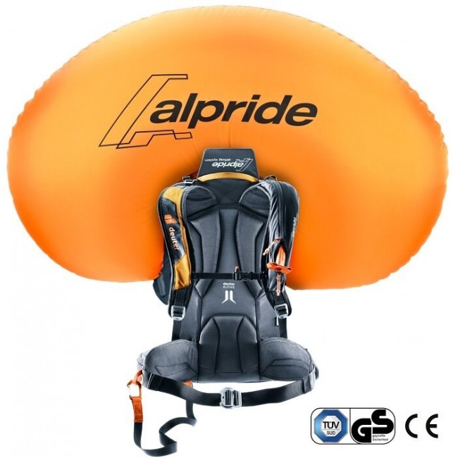 DEUTER Alproof Lite 20 SL Backpack Cinnamon/Black + DEUTER Wash Center I Toiletry Bag Raisin/Caspia