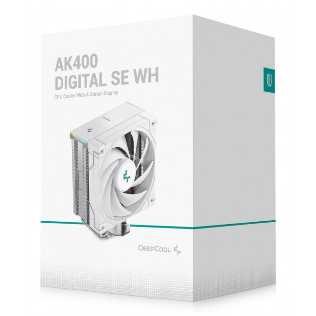 DeepCool AK400 Digital SE WH Processor Air cooler 12 cm White 1 pc(s)