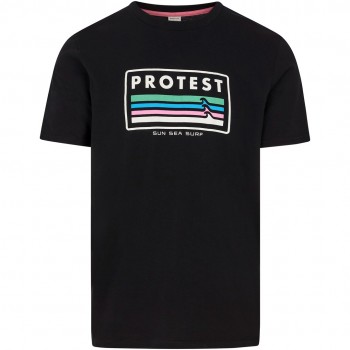 T-Shirt męski PROTEST PRTBarn czarny XL