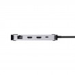 Targus DOCK429GL laptop dock/port replicator Wired USB4 Silver